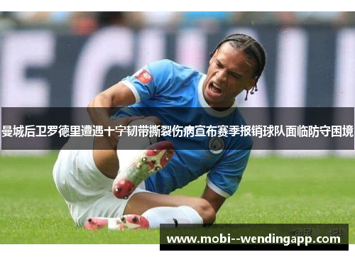 曼城后卫罗德里遭遇十字韧带撕裂伤病宣布赛季报销球队面临防守困境