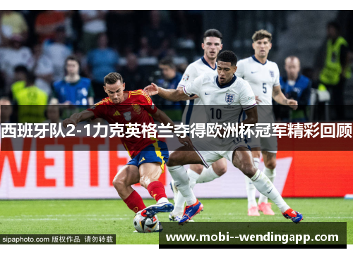 西班牙队2-1力克英格兰夺得欧洲杯冠军精彩回顾
